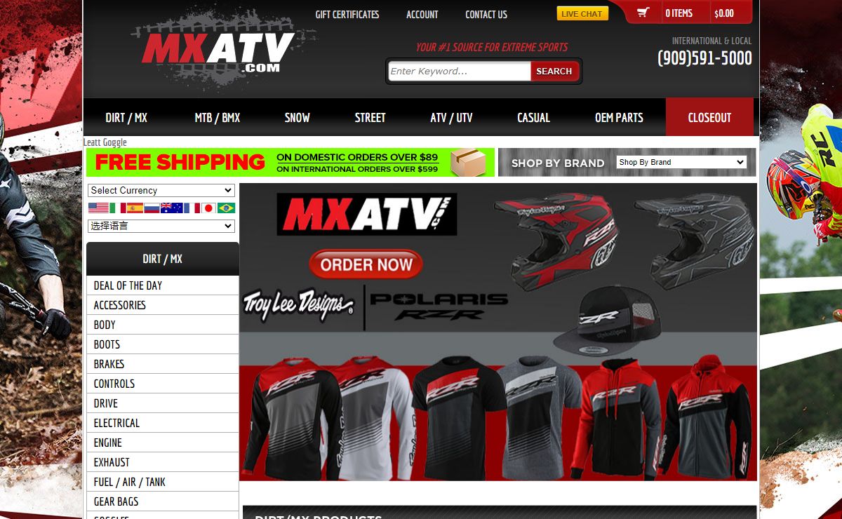 Motocross Gear | Dirt Bike Gear | Motocross Apparel - Motocross-ATV