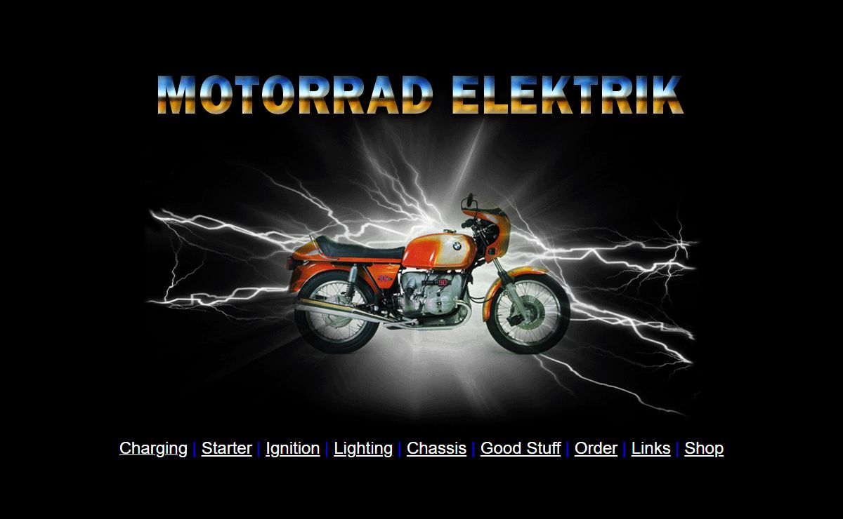 Motorrad Elektrik - Your #1 Source for BMW Motorcycle Electrical Needs for over two decades! (256)442-8886