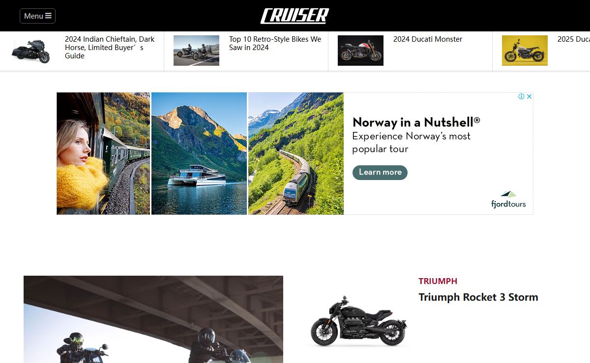 Latest on Cruisers, Custom Motorcycles, Choppers and More | Motorcycle Cruiser