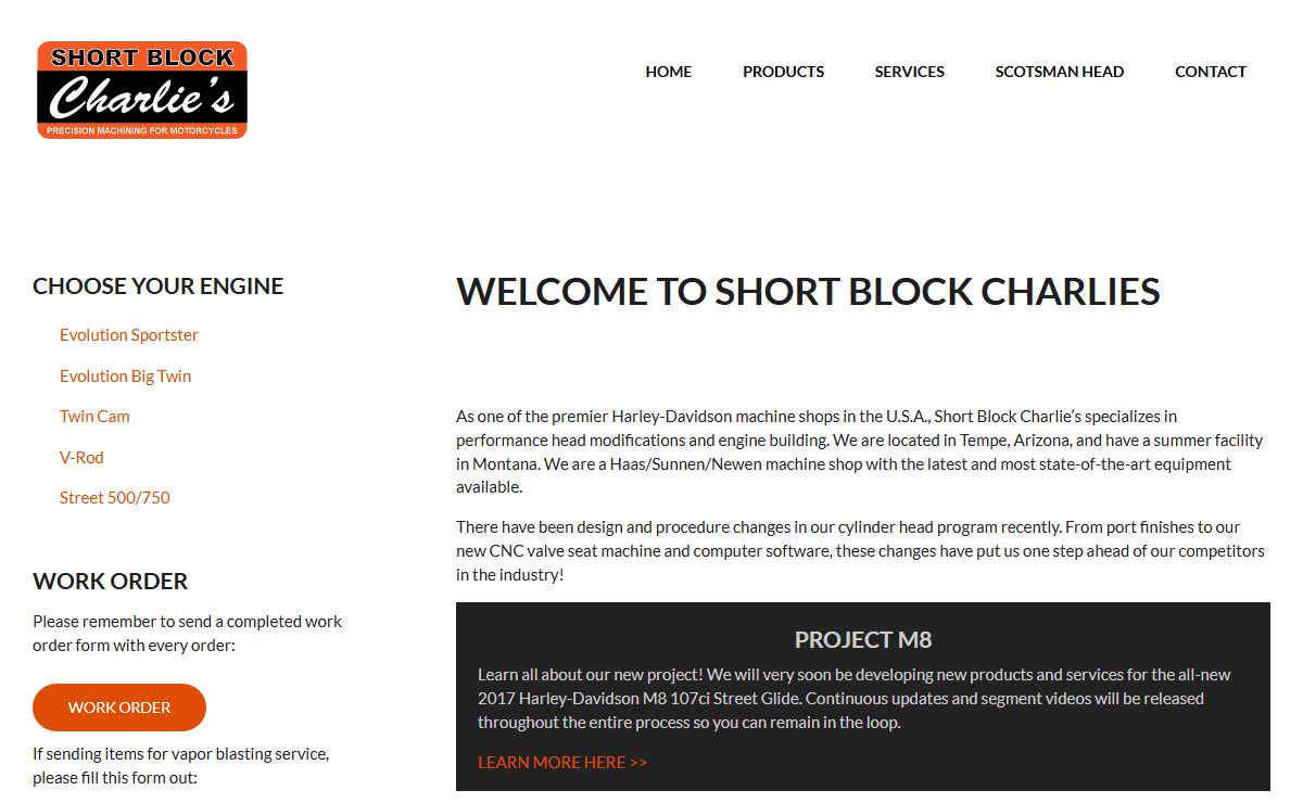 Welcome to Short Block Charlies | Short Block Charlies