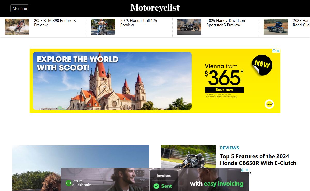 Motorcycle and Bike Reviews, Motorcycle News With Bike Specs | Motorcyclist