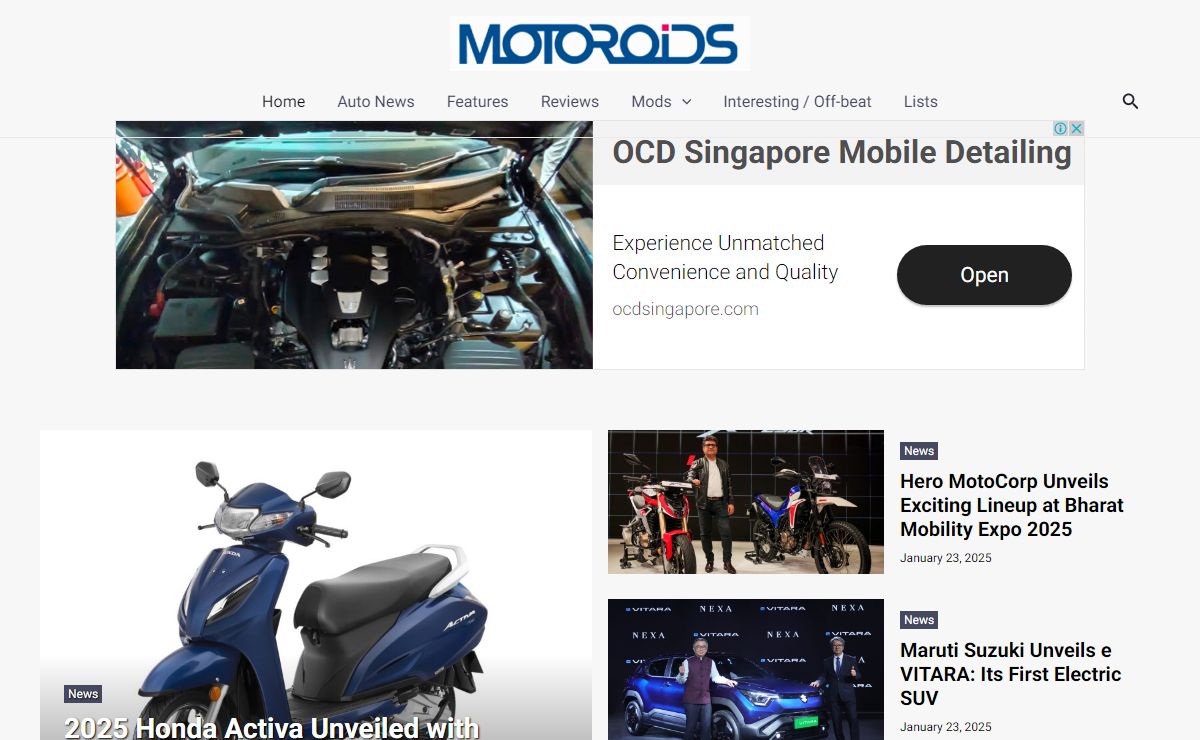 Motoroids | Best Auto News And Reviews Site in India