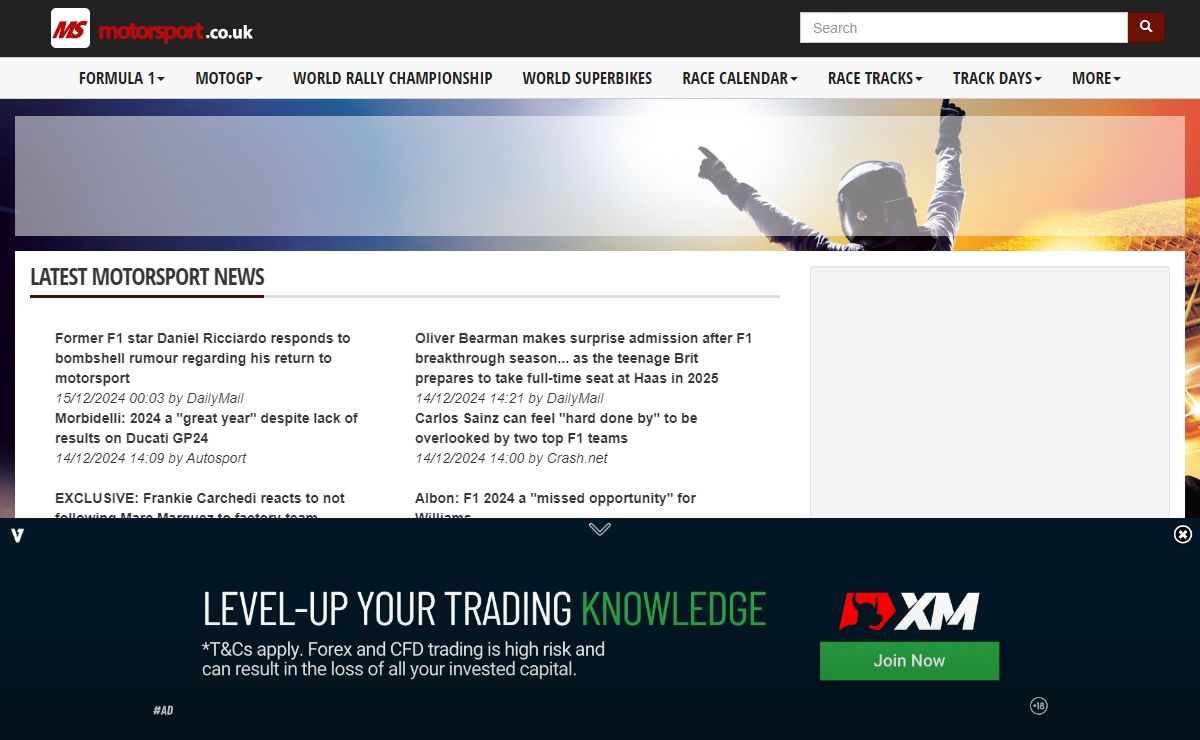 Motorsport News and Results from Motorsport.co.uk