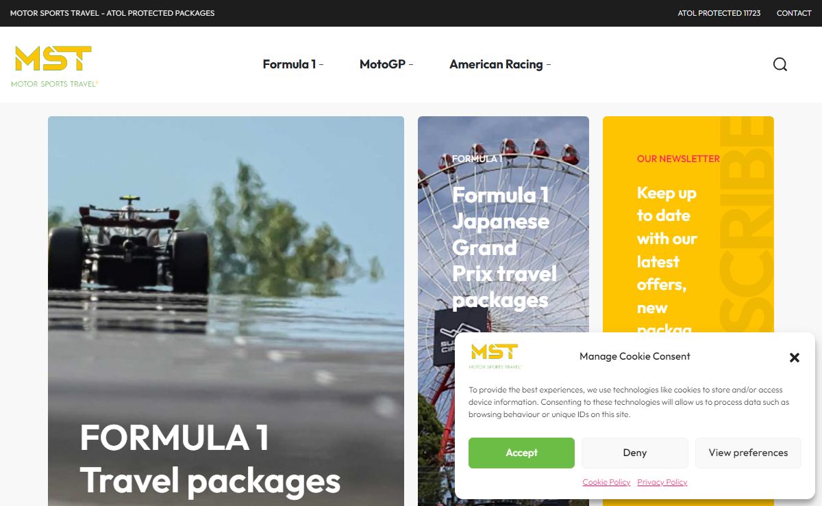 Motor Sports Travel | FORMULA 1 and MotoGP travel packages