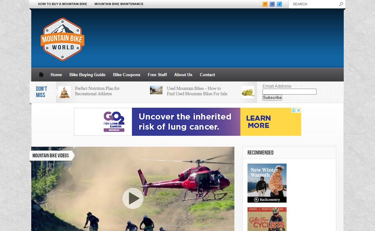 Mountain Bike World - The one location for all your bike informationMountain Bike World