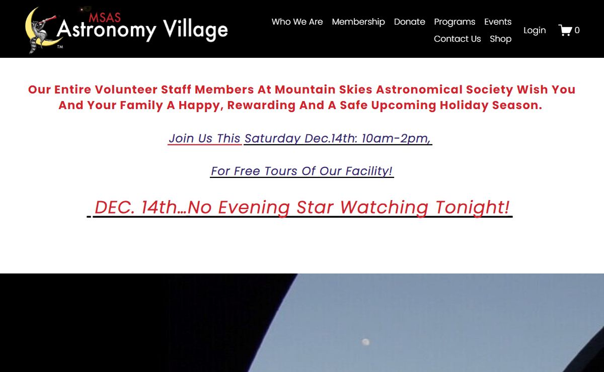 Mountain Skies Astronomical Society