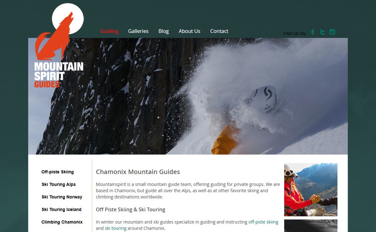 Chamonix Mountain & Ski Guides - Mountain Spirit Guides