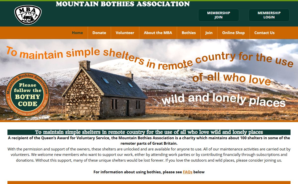 The Mountain Bothies Association