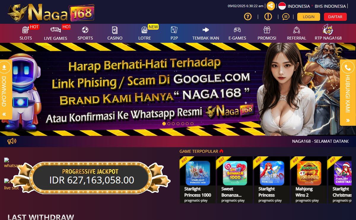 NAGA168: Situs Slot Gacor Hari Ini Link Asli Naga Slot Resmi Slot88 Online