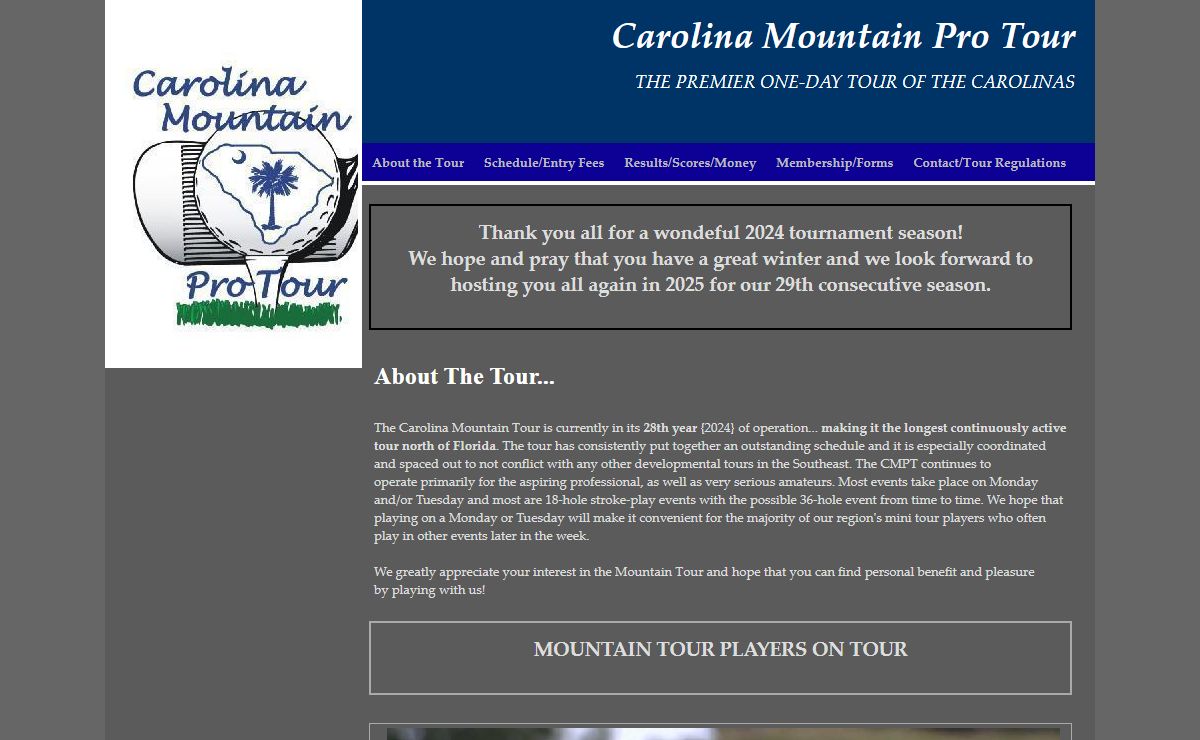 Carolina Mountain Professional Golf Tour