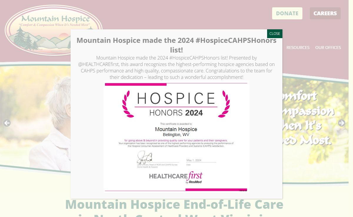 Hospice Services -Belington, WV | Mountain Hospice