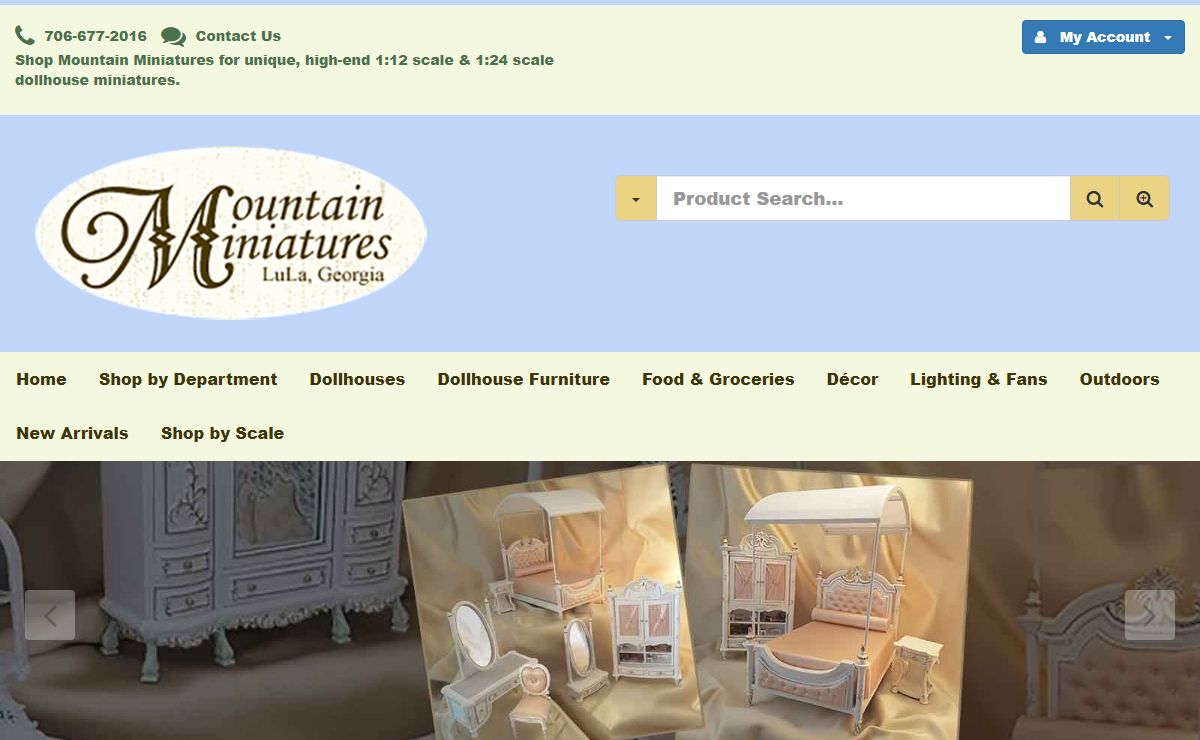 Dollhouse Miniature Furniture & Accessories
