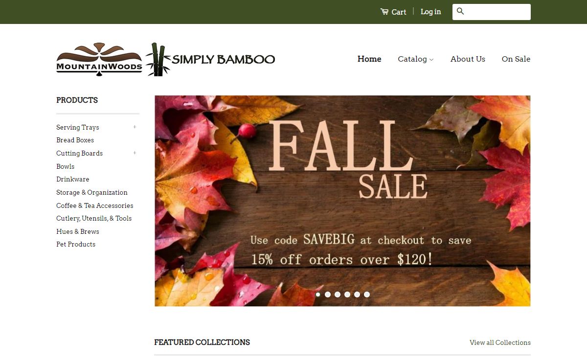 Mountain Woods Simply Bamboo Kitchen Accessories & Unique Gift Ideas