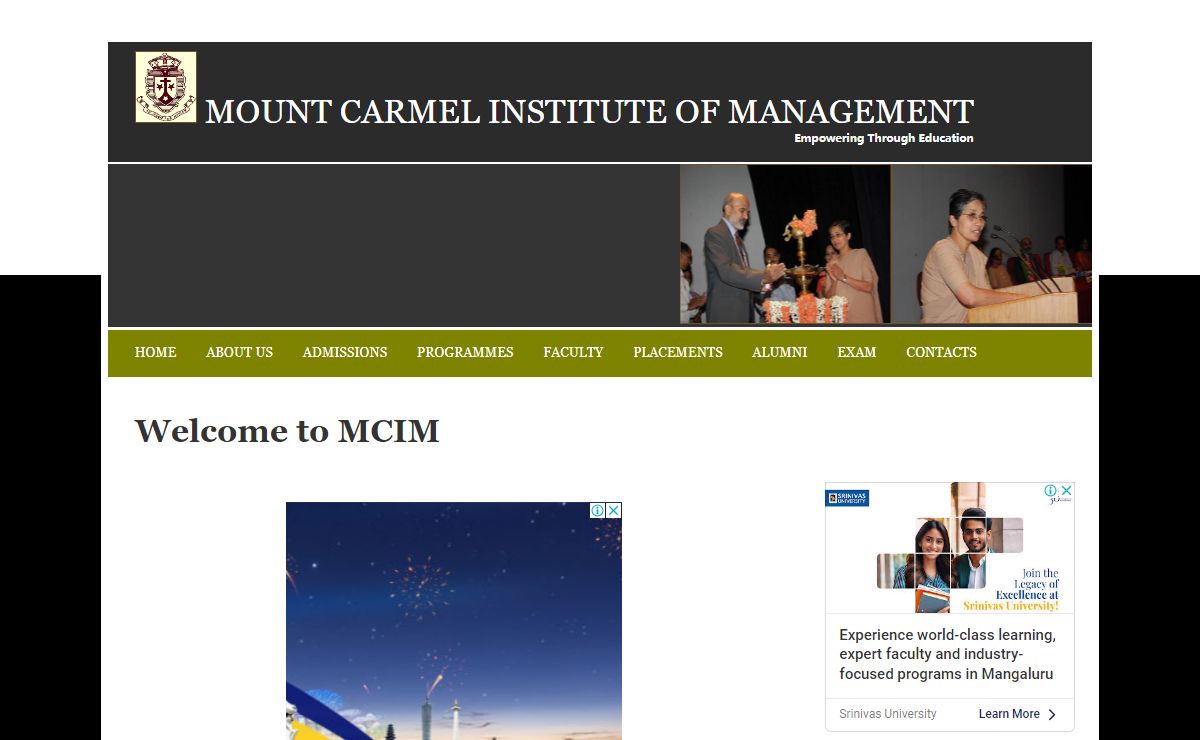 Mount Carmel Institute of Management