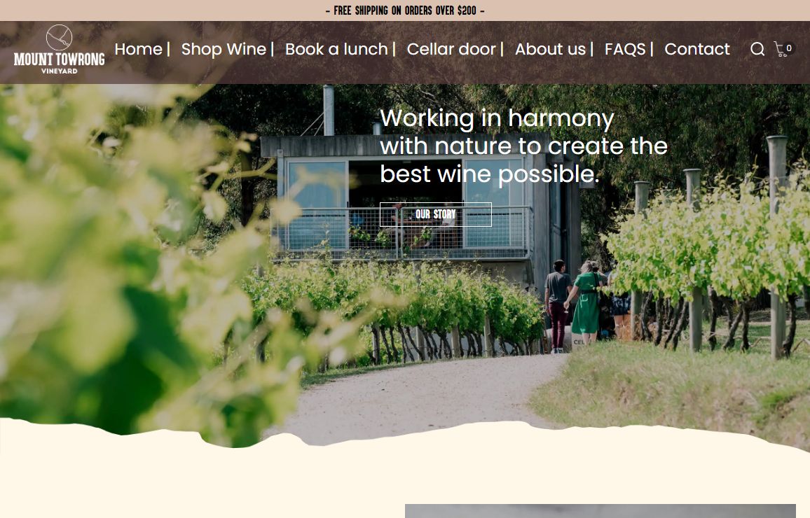 Our Fine Wines in Macedon Ranges | Winery & Cellar Door