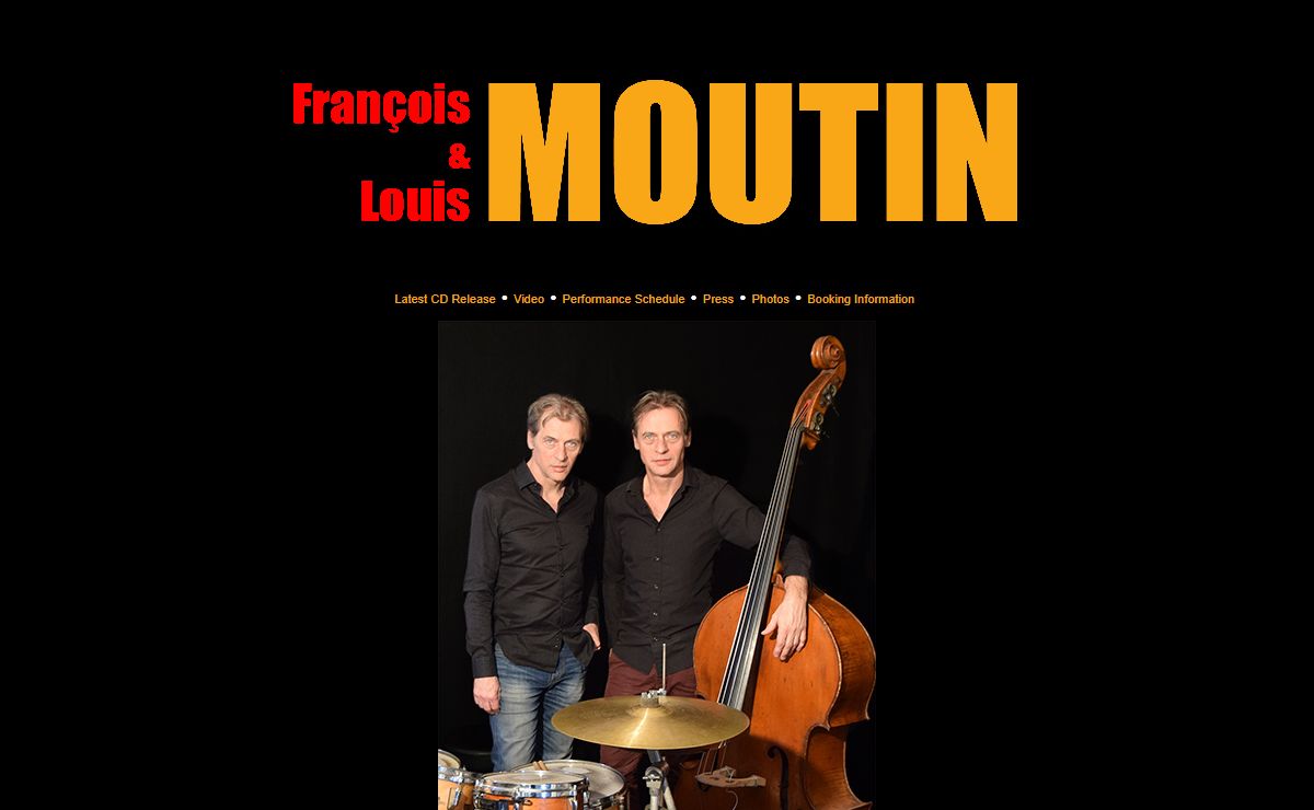 Welcome to the official site of the Moutin brothers François Moutin and Louis Moutin
