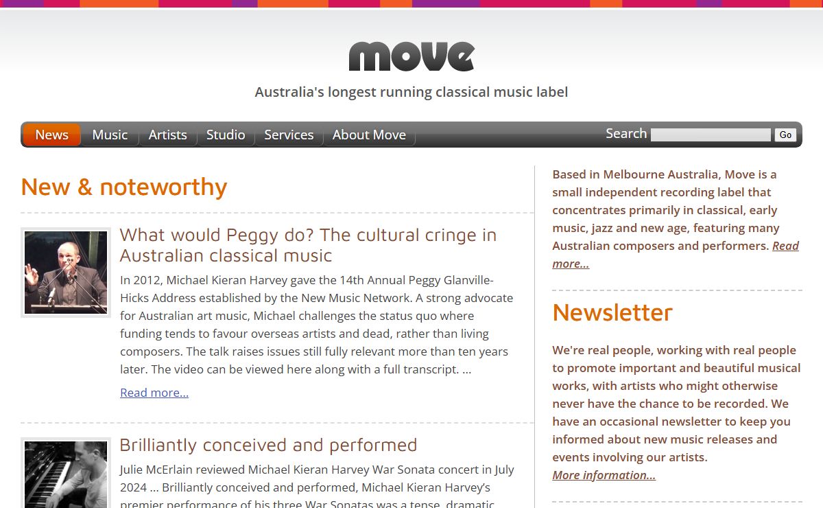 Move Records - an independent Australian record label