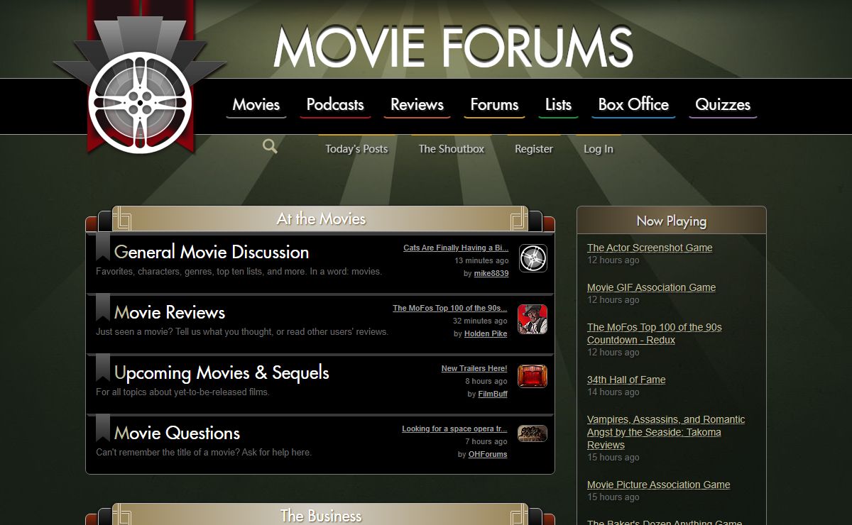 Movie Forums - Movie discussion forums, reviews, lists, and box office