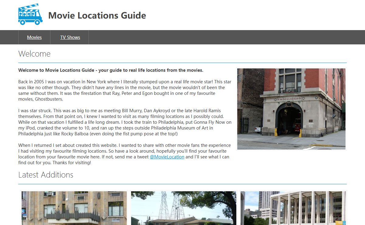 Movie Locations Guide: Maps and Directions to Filming Locations