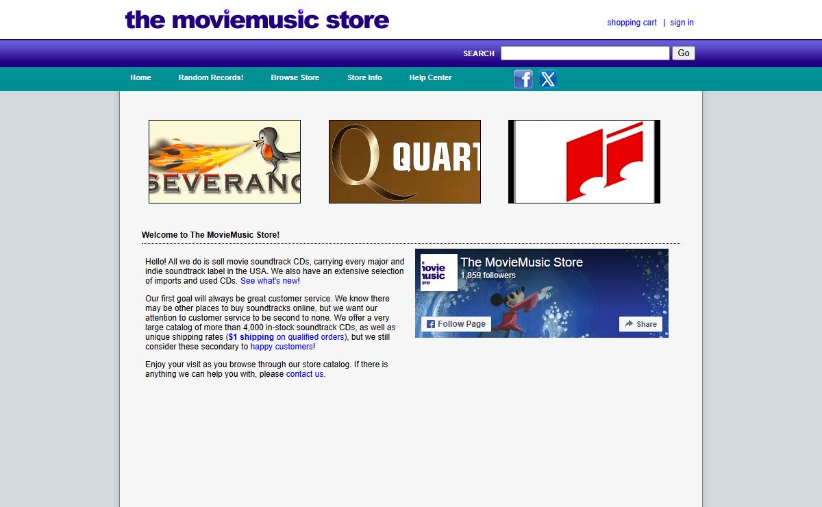 The MovieMusic Store - Movie Soundtracks For Sale