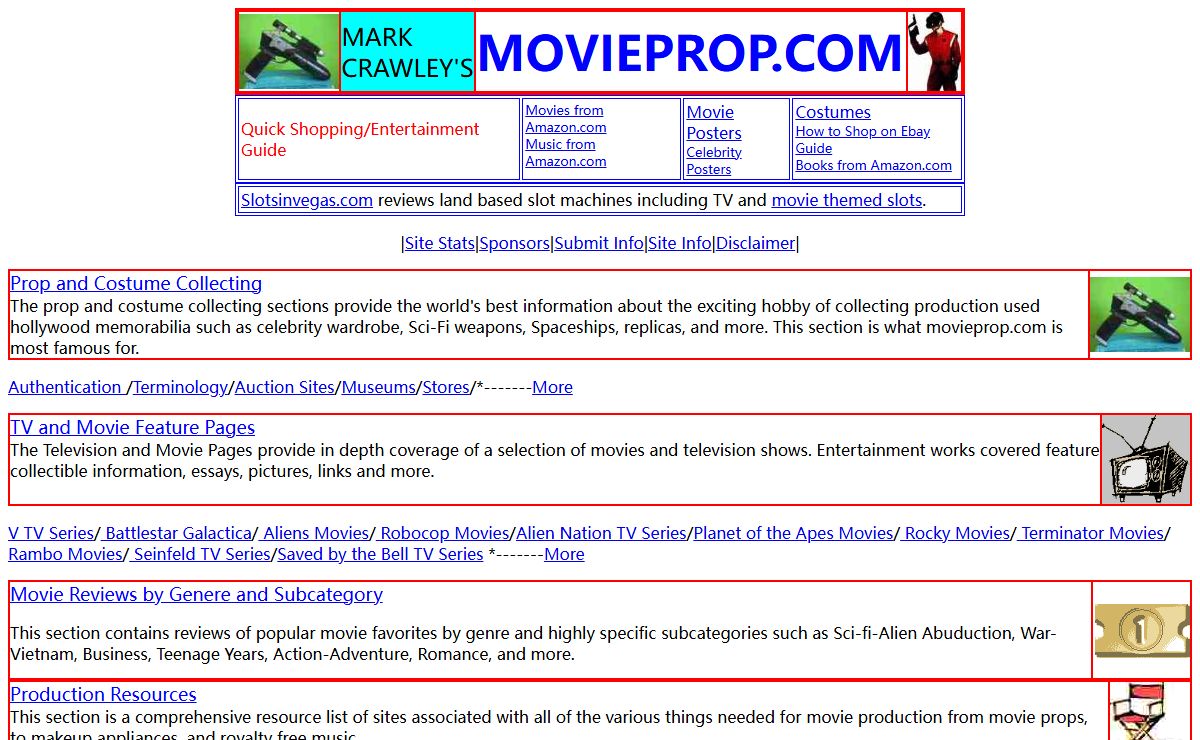 Movie prop, celebrity items, memorabilia, reviews, production