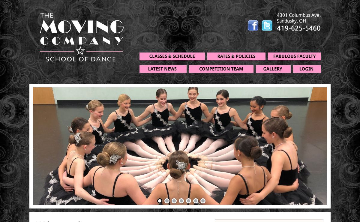 Sandusky, OH Dance Studio - The Moving Company School of Dance - Ballet, Jazz, Tap, Hip-Hop, Lyrical, Mommy & Me, and Acrobatics Classes