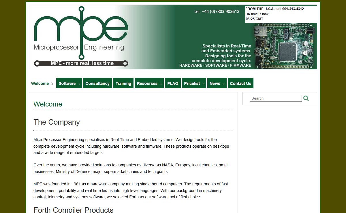 mpe - MicroProcessor Engineering