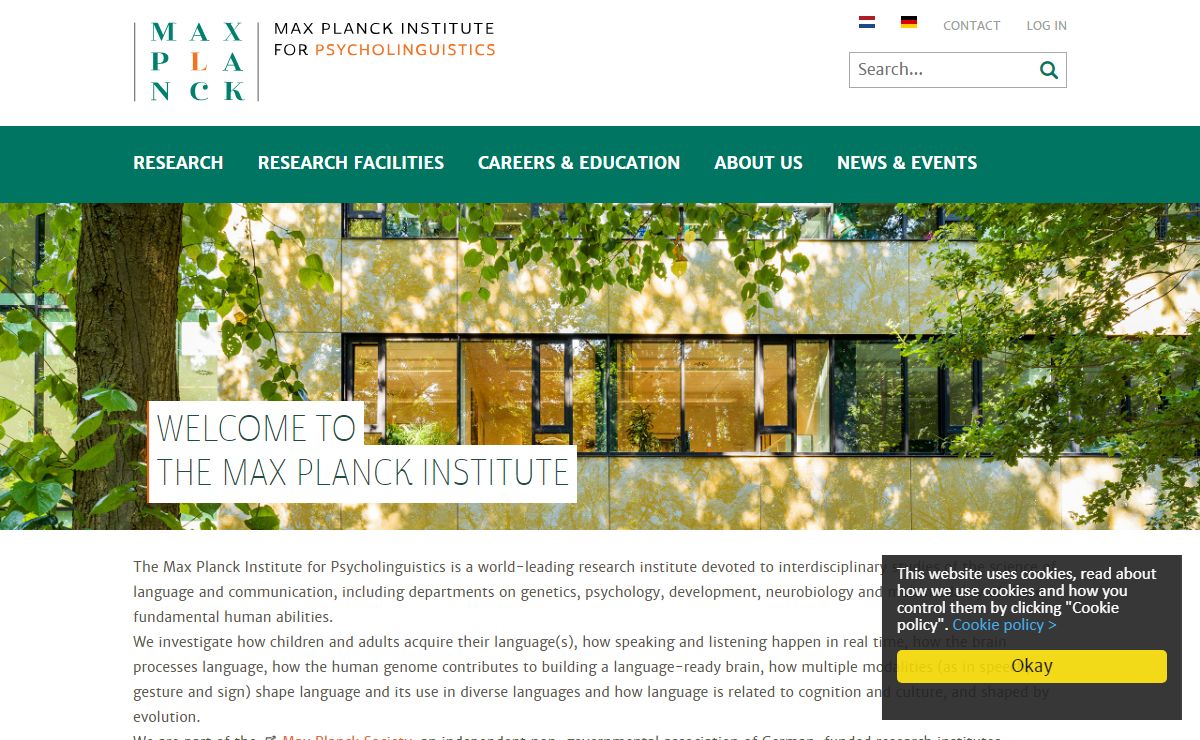 Max Planck Institute for Psycholinguistics | Max Planck Institute