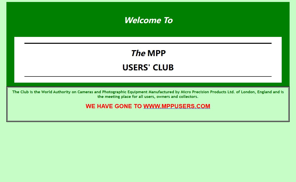 MPP USERS' CLUB