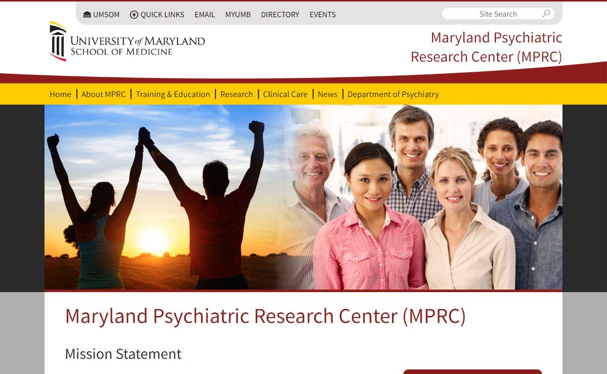 Maryland Psychiatric Research Center (MPRC) | University of Maryland School of Medicine