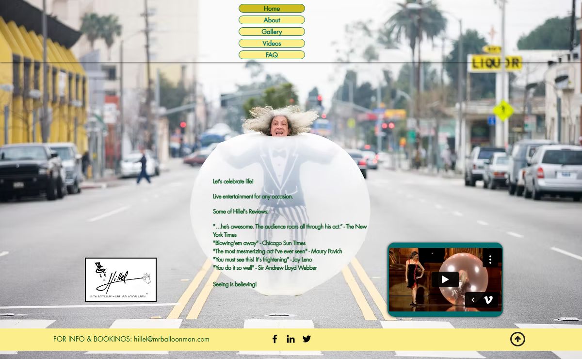 Corporate Event | Mr Balloon Man | United States