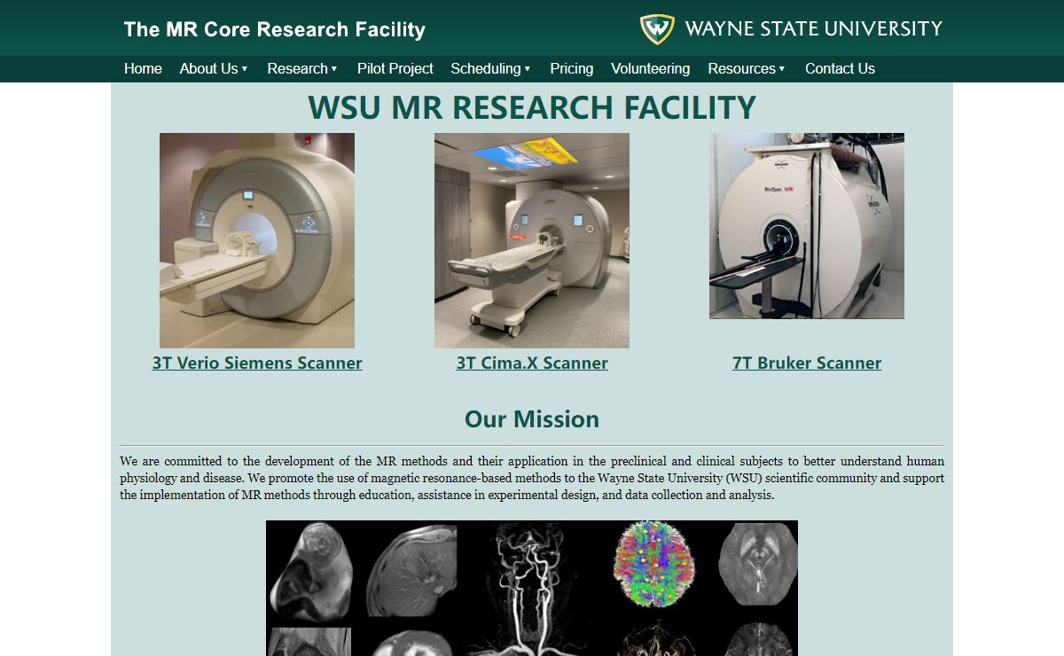 Welcome - MRRF - Wayne State University