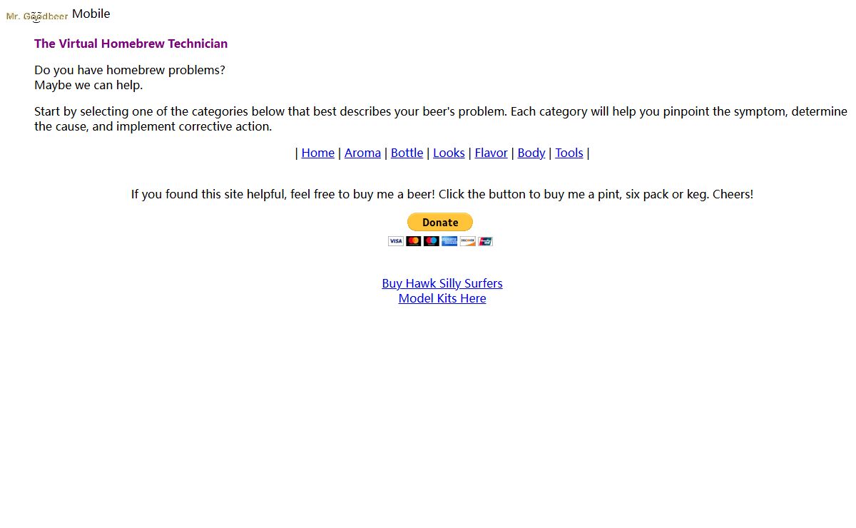 MrGoodbeer.com Mobile