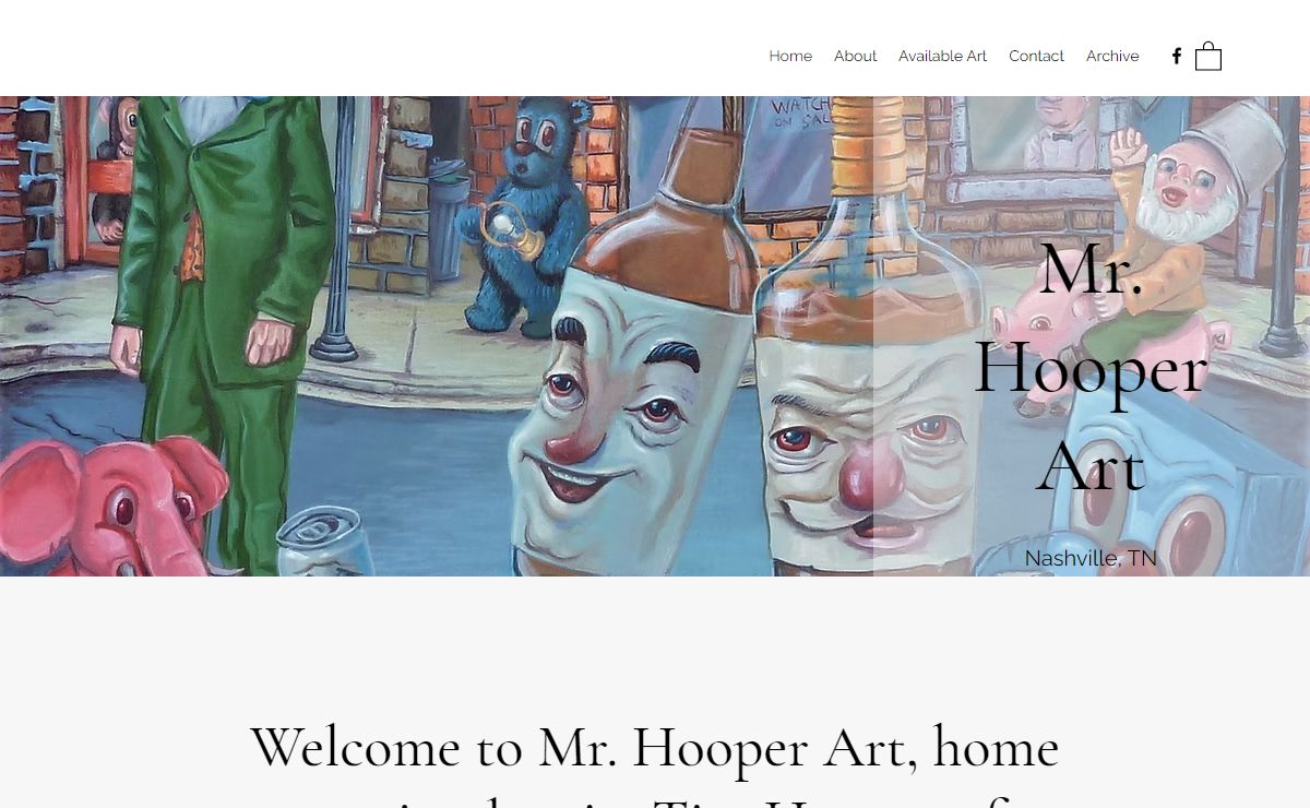 Home | Mr. Hooper Art