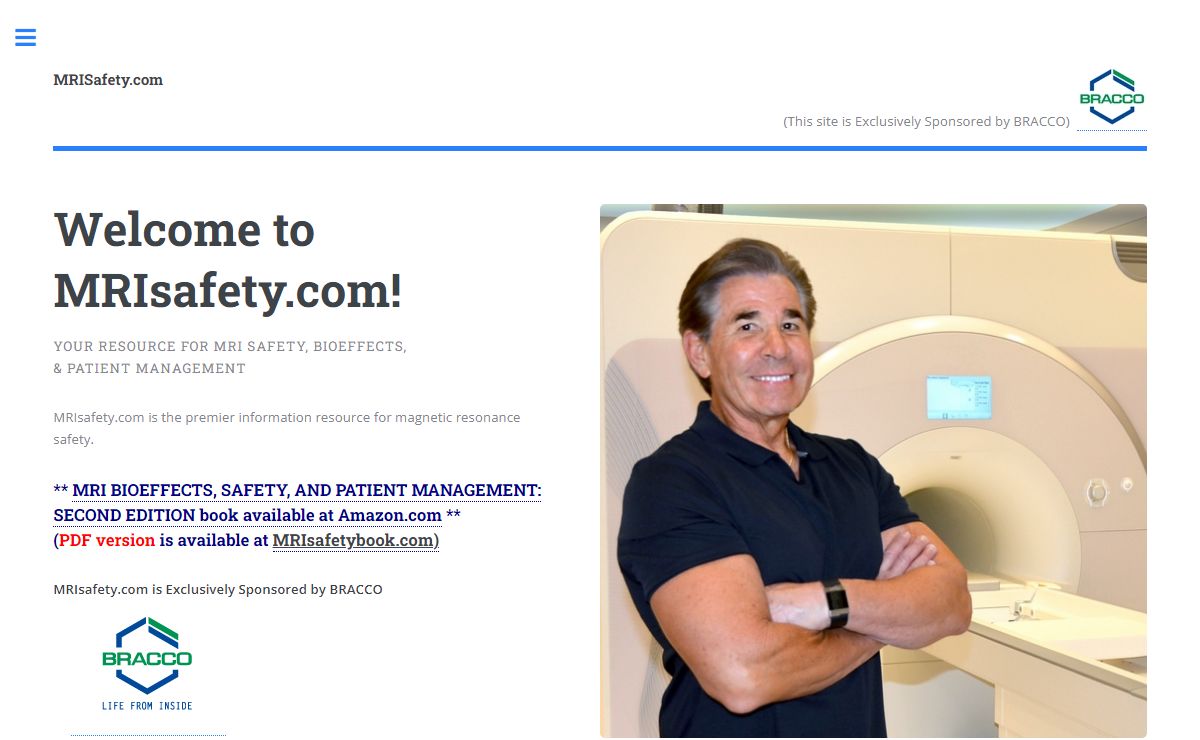 MRI Safety Home