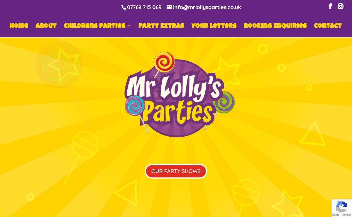 Childrens Magic Parties - Mr Lolly