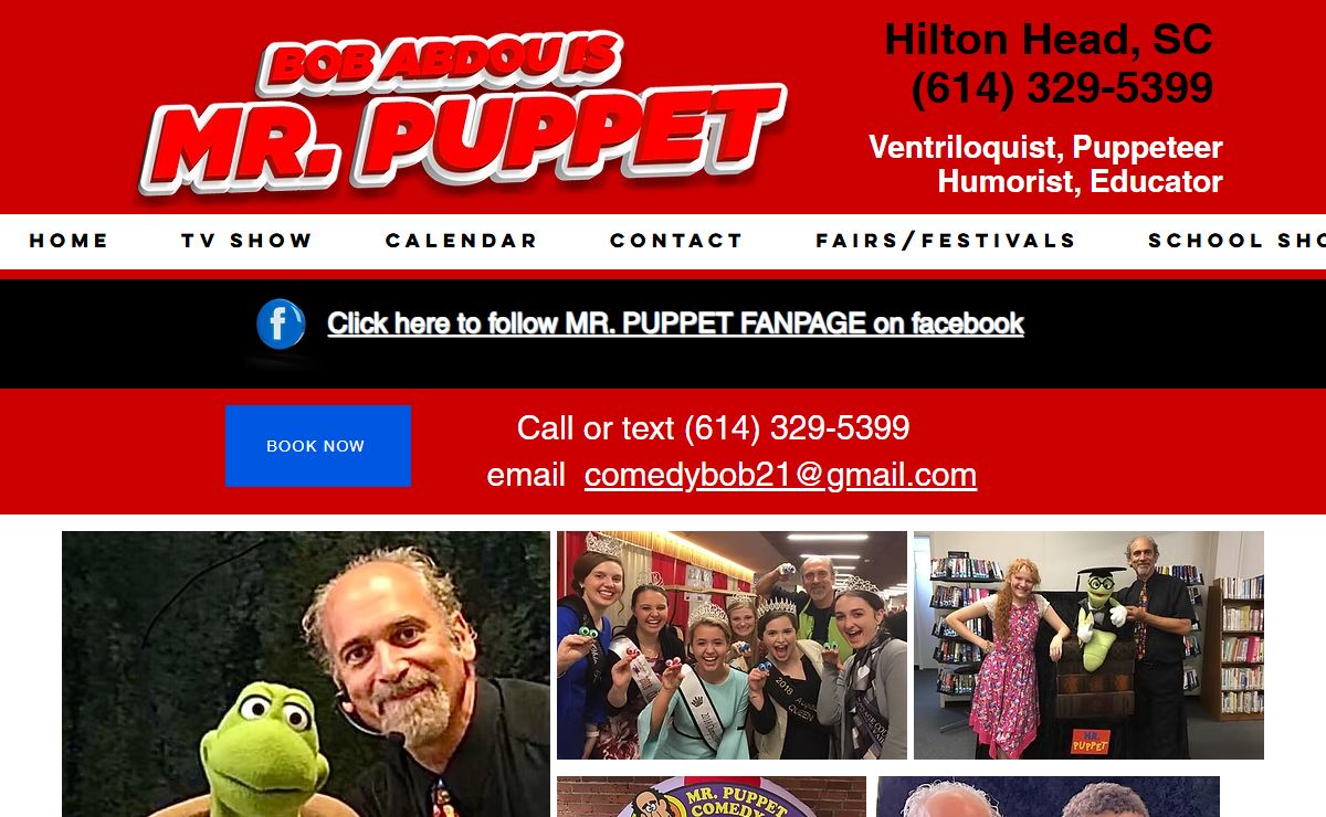 Mr. Puppet, Puppetry, Bob Abdou, puppet master, puppeteer | Bob Abdou