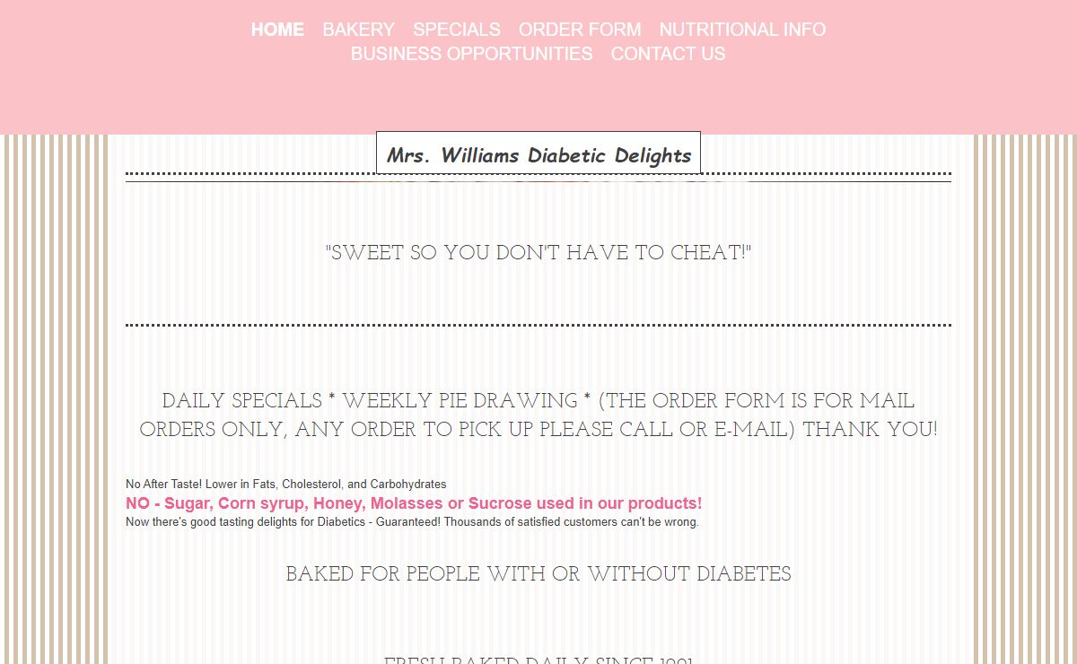 Mrs. Williams Bakery & Candy Shop