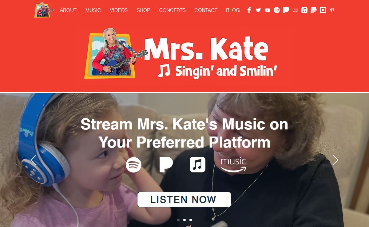 "Mrs. Kate" Carpenter | motivational entertainer | Marion, Indiana, USA