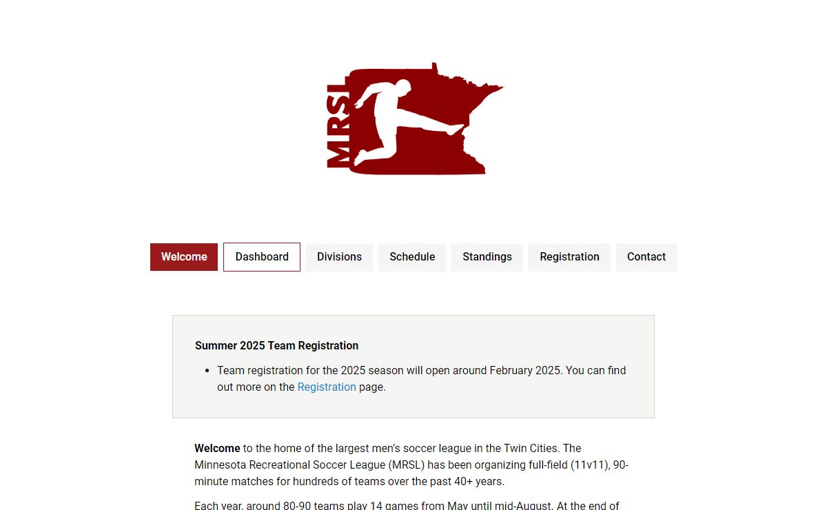MRSL - Minnesota Recreational Soccer League