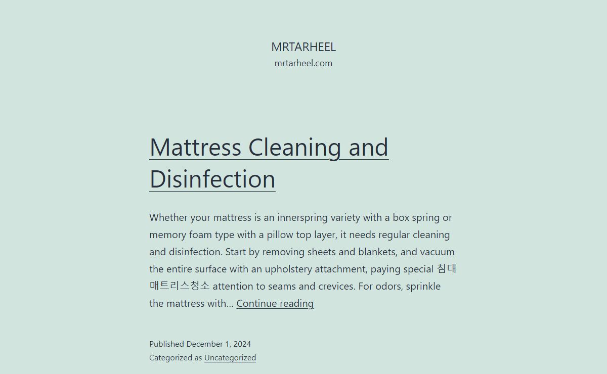 mrtarheel – mrtarheel.com