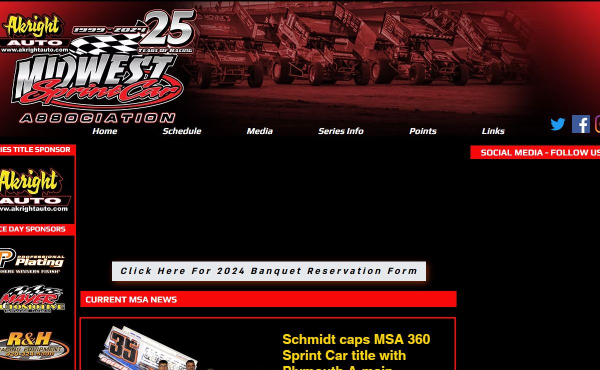 Home | MSA Sprints