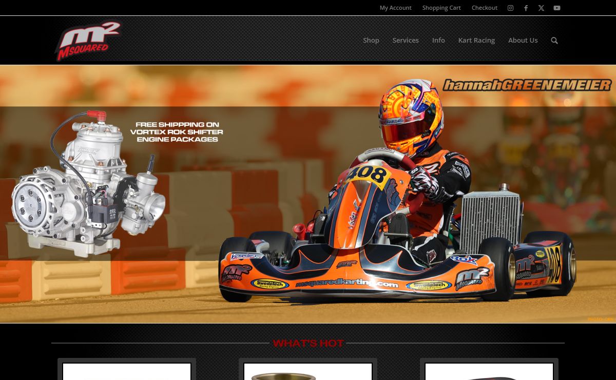 Msquared Karting – Premier Kart Racing Equipment