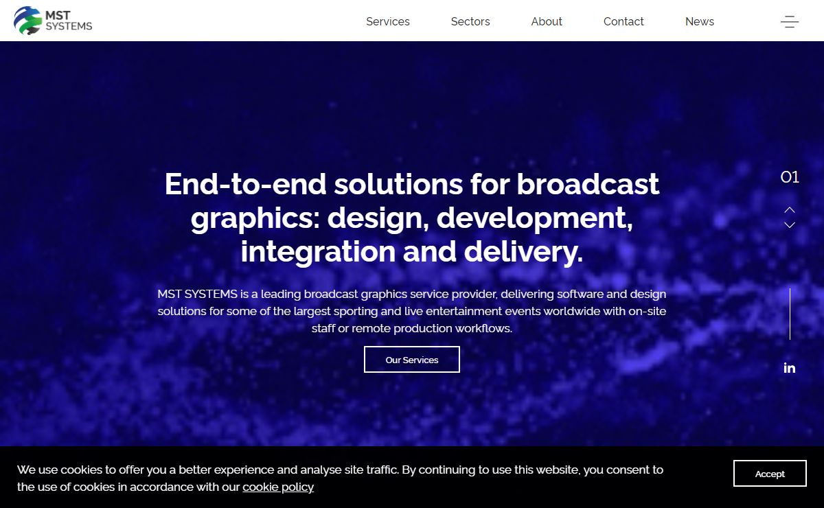 MST SYSTEMS Broadcast Graphics