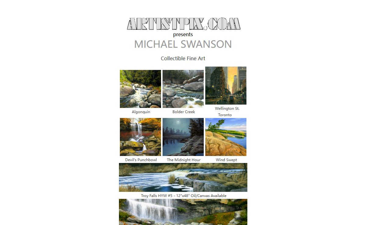 Michael Swanson Paintings