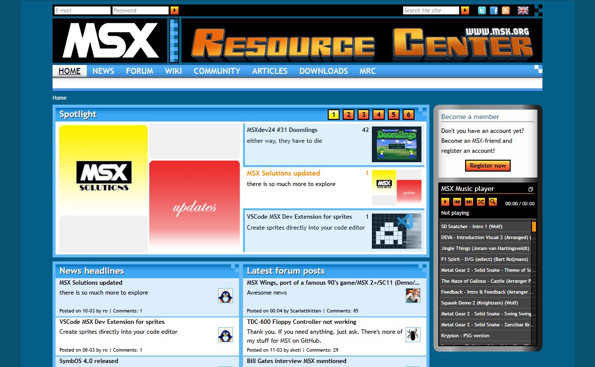 MSX Resource Center
