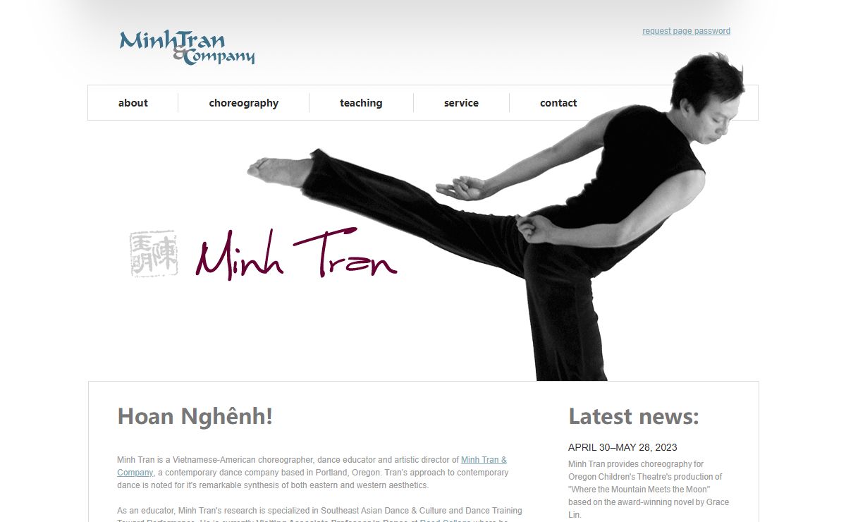 Minh Tran | Choreographer & Dance Educator