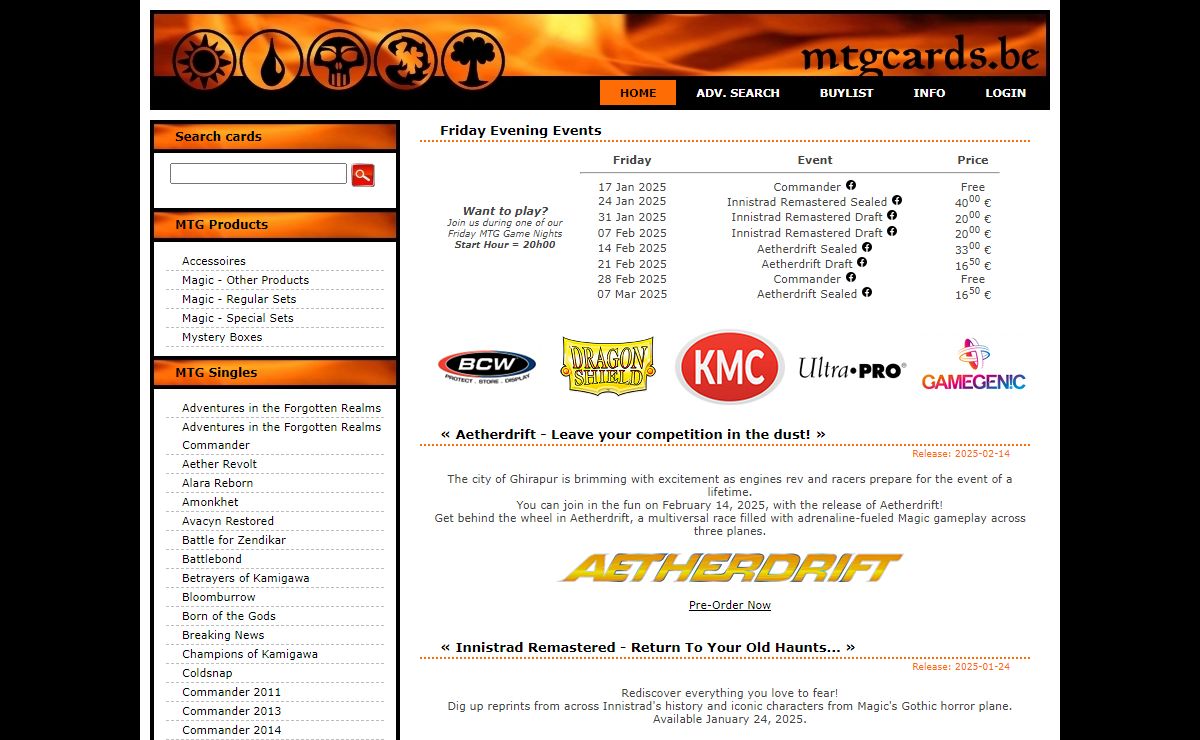 mtgcards.be | Magic the Gathering Online Shop