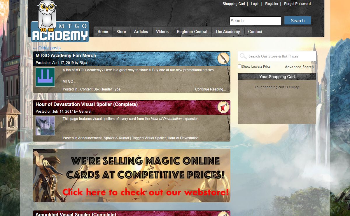 MTGO ACADEMY – Magic the Gathering Online Strategy, Articles, Videos, and Cards | The prime source for Magic the Gathering strategy