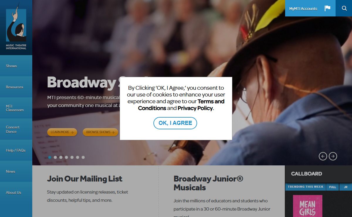 Home | Music Theatre International